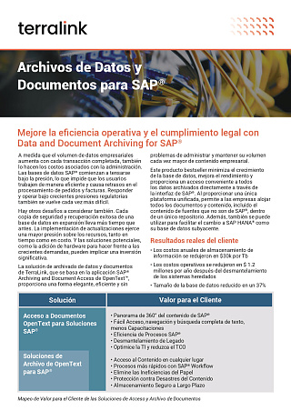 Archivo de Datos y Documentos para SAP
